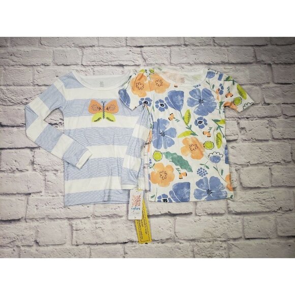 Just One You By Carters Toddler Girls Size 5T Set Of 2 Sleep Shirts - Picture 1 of 3
